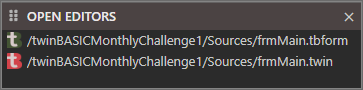 Open Editors